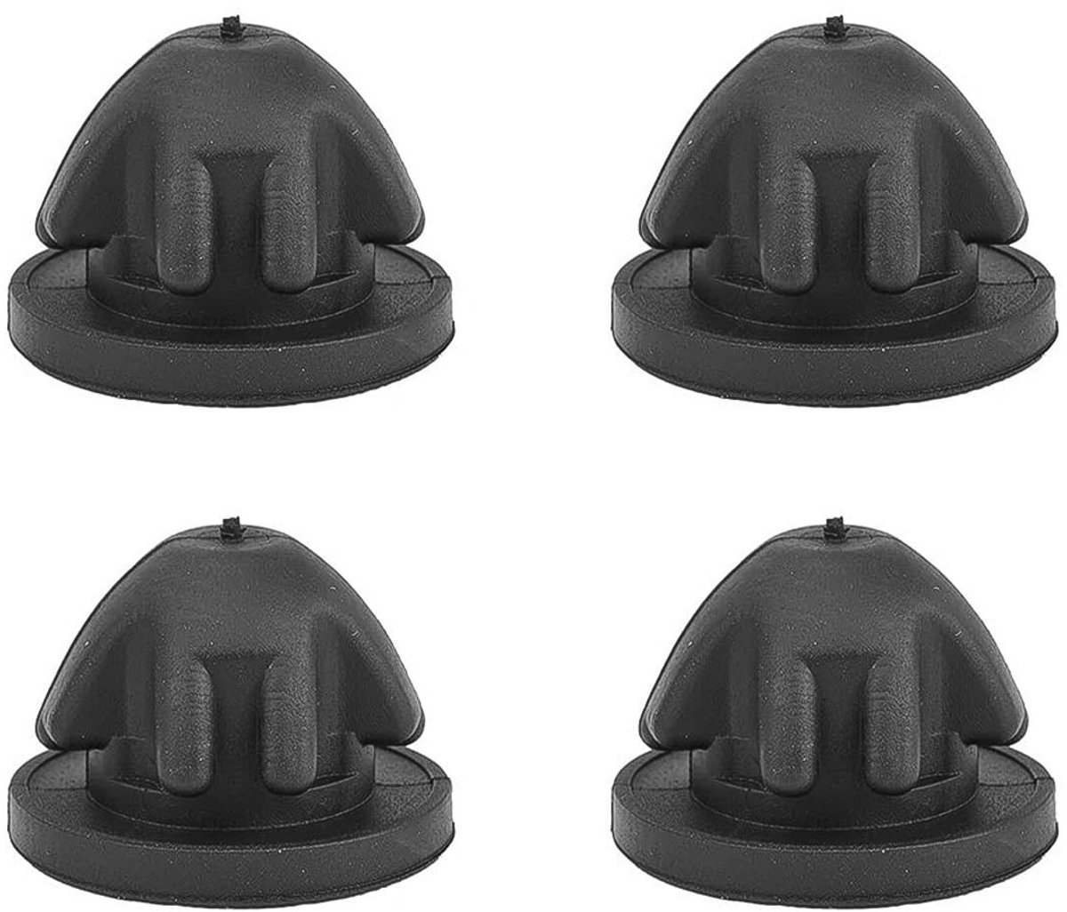 Dailygoods - Set van 4 Rubber Motor Grommets voor Stabiliteit en Geluidsreductie