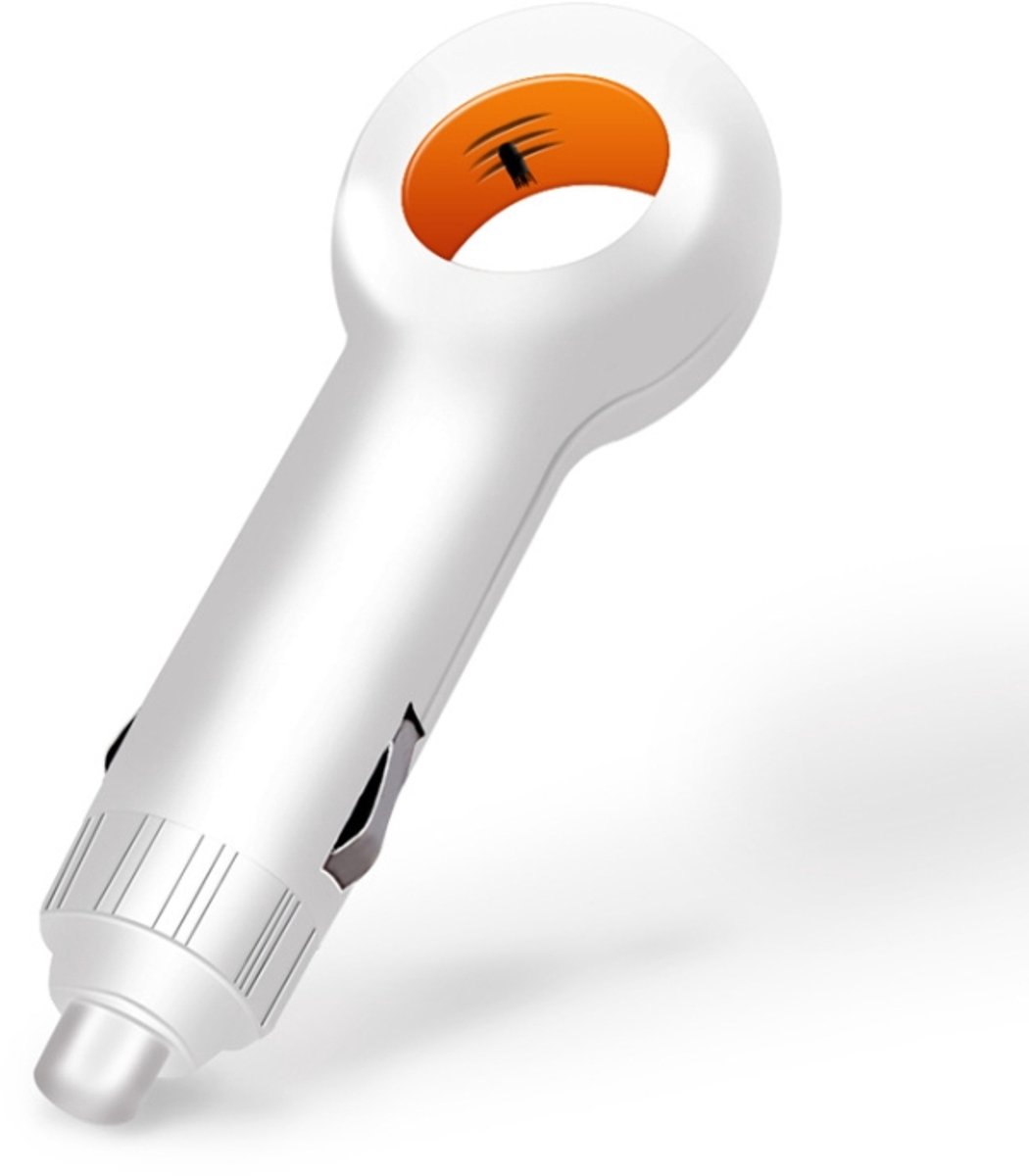 EP501 USB Mini auto verwijdering tweedehands rook PM2.5 negatieve ionen luchtreiniger (wit)