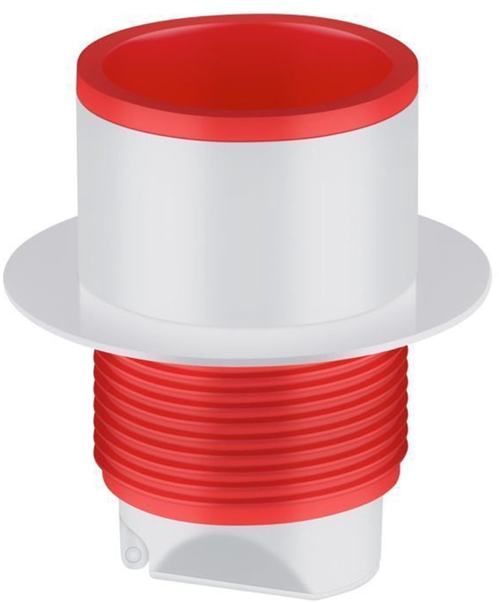 Dailygoods- Geureliminator Universele PVC-plug - Afvoerstop - Vloerafvoerplug - Terugstroomplug - Eenvoudige installatie - Duurzaam materiaal - Afvoerplug