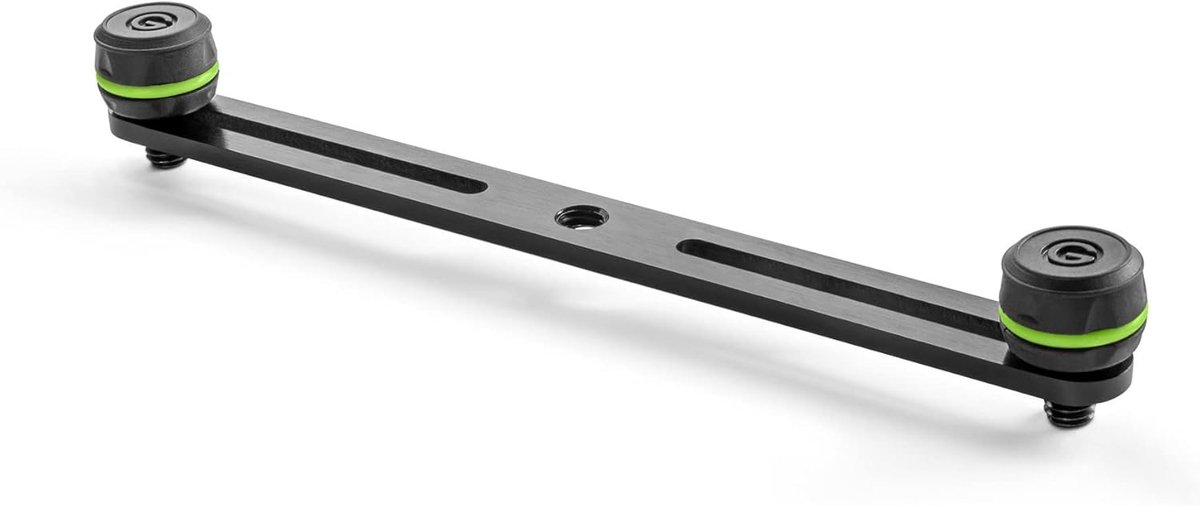 Thijox - Gravity MS STB 02 Stereo Bar voor 2 Microfoons 60-220 mm - Duurzaam Microfoonstatief, Verstelbare Hoogte, Modern Design, Ideaal voor Feesten