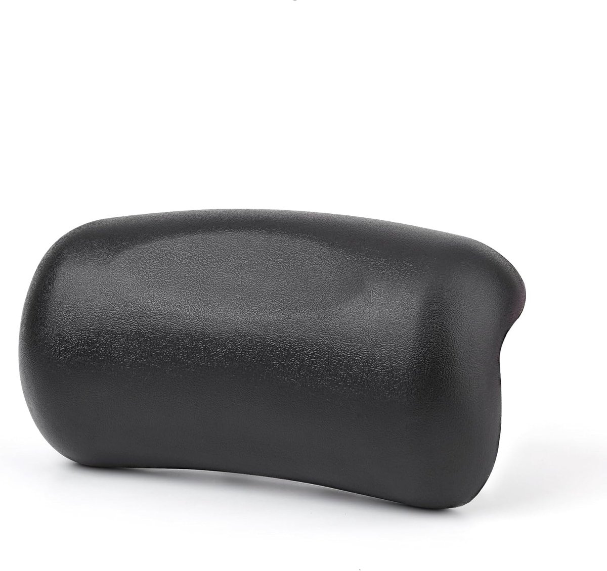 Thijox - Badkussen Waterafstotend 3D Ergonomisch met Hoofdsteun en 2 Antislip Zuignappen - Luxe Neksteun voor Badkuip - Zwart - Ideaal voor Ontspannin