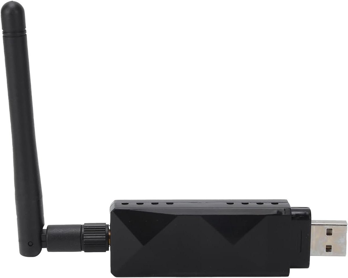 Draadloze Netwerkkaart - Wifi Adapter - Internet Verbinding - Snelle Overdracht - 2DBI Antenne - Zwart