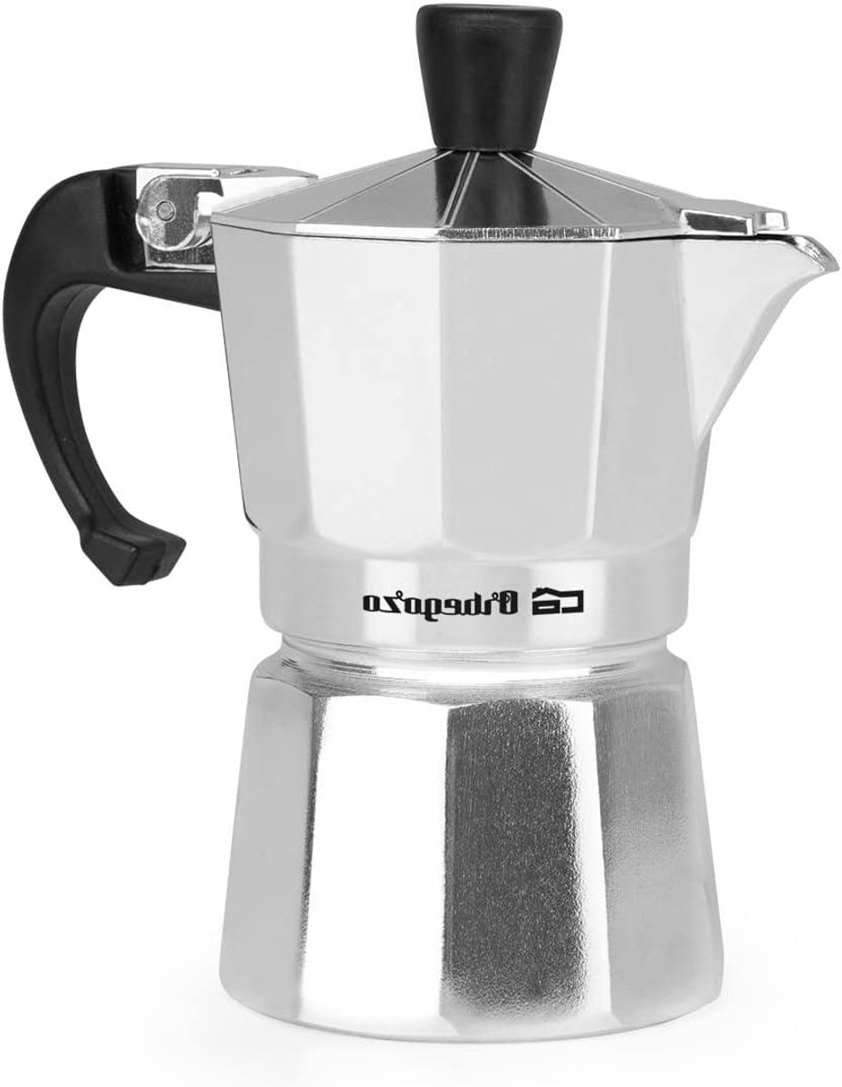 Koffiezetapparaat - Espresso Maker - Koffie Zetten - Aluminium - Voor 2 Kopjes - Zwart