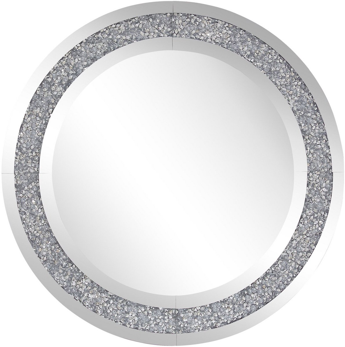 Beliani ERBRAY - Wandspiegel - Zilver - MDF