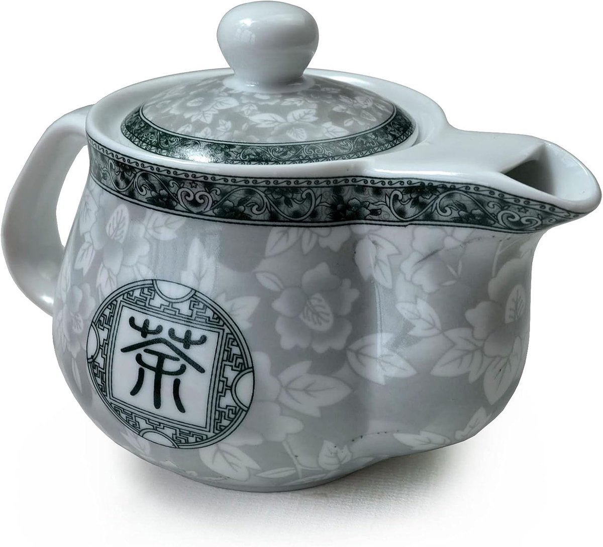 18oz 500ml Wit Porselein China Roestvrij Staal Infuser voor Kungfu Thee