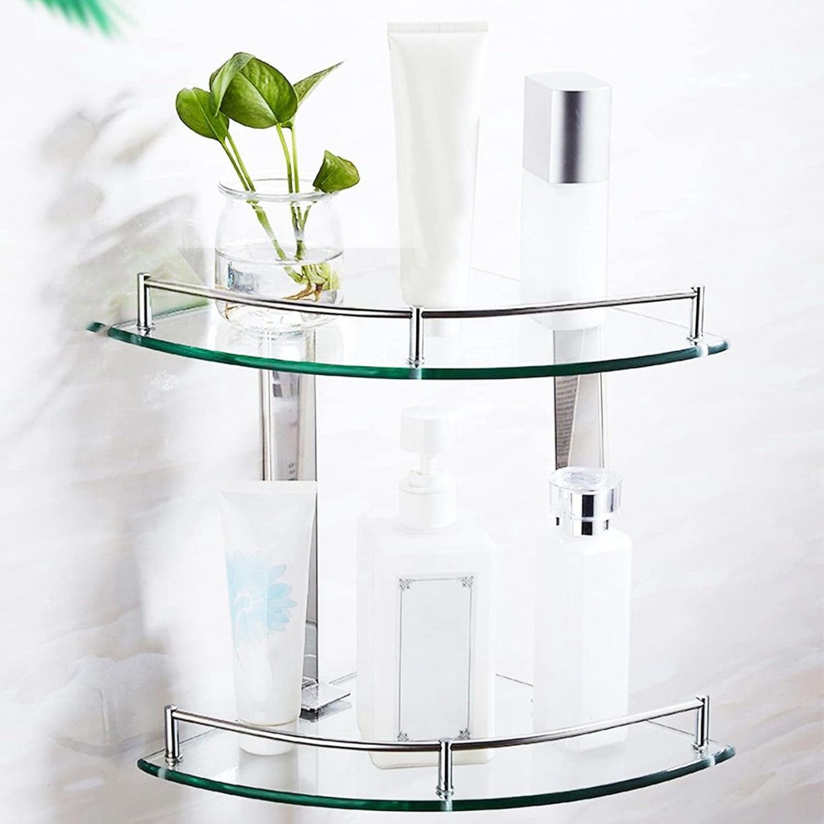 glasplank, badkamer, doucheplank, 6 mm, doucheplank, glas, doucheplank, badkamer, wandplank, perfect geschikt als badplank/glasplaat voor badkamer