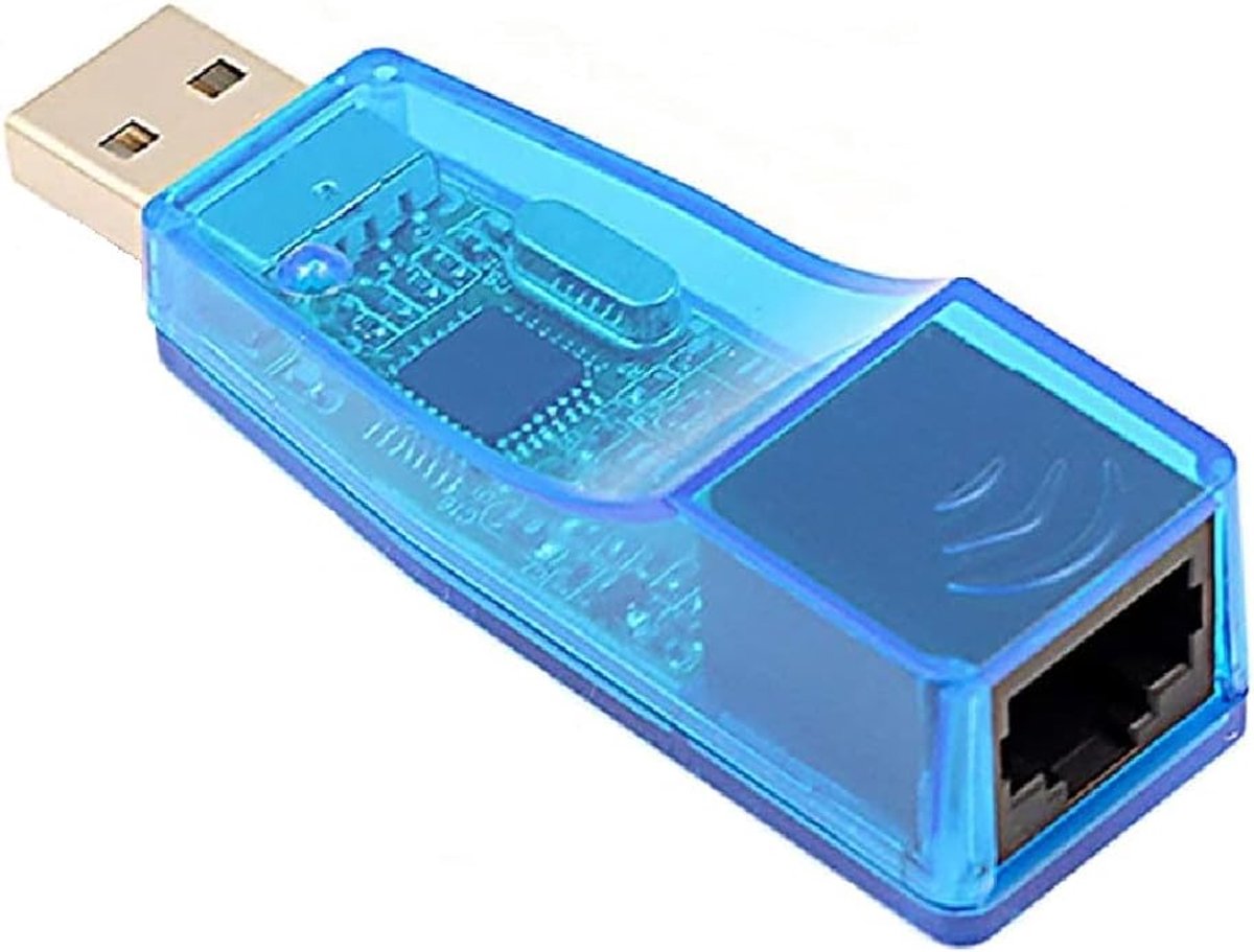 USB-Mannetje naar Ethernet RJ45 Netwerkkaart Netwerk 10/100Mb Converter