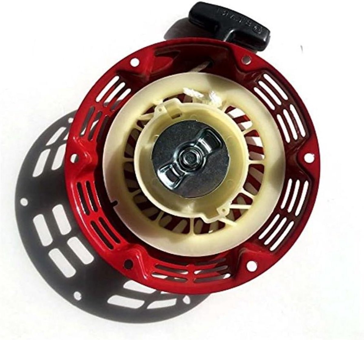 Trilplaat Starter - Terugslagstarter Poelie - Motoronderhoud - Verbeterde gasrespons - 232 Gram - Zwart