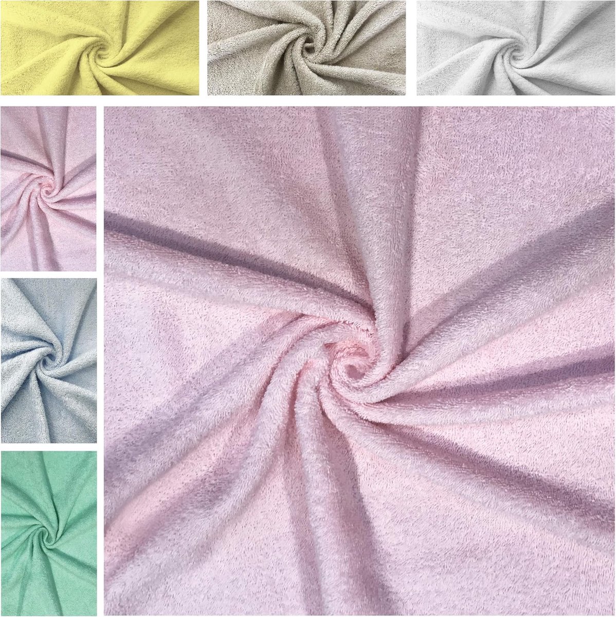 Tessuti, sponsuitsnijding, 50 x 75 cm, ideaal voor badkamer, creaties en handgemaakt Rosa Baby 80