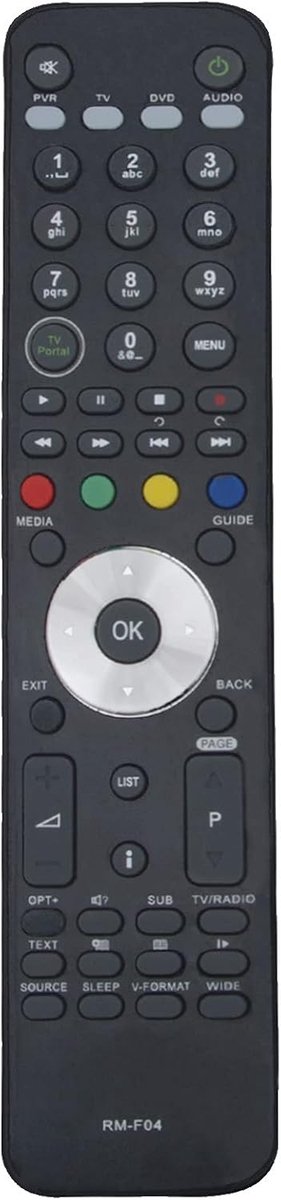 Allimity Remote Control Replacement Humax Freeview HD PVR Box TN5000HD TN5050DR TN5000 FOXT2 HDR-FOXT2 - ShopVlot