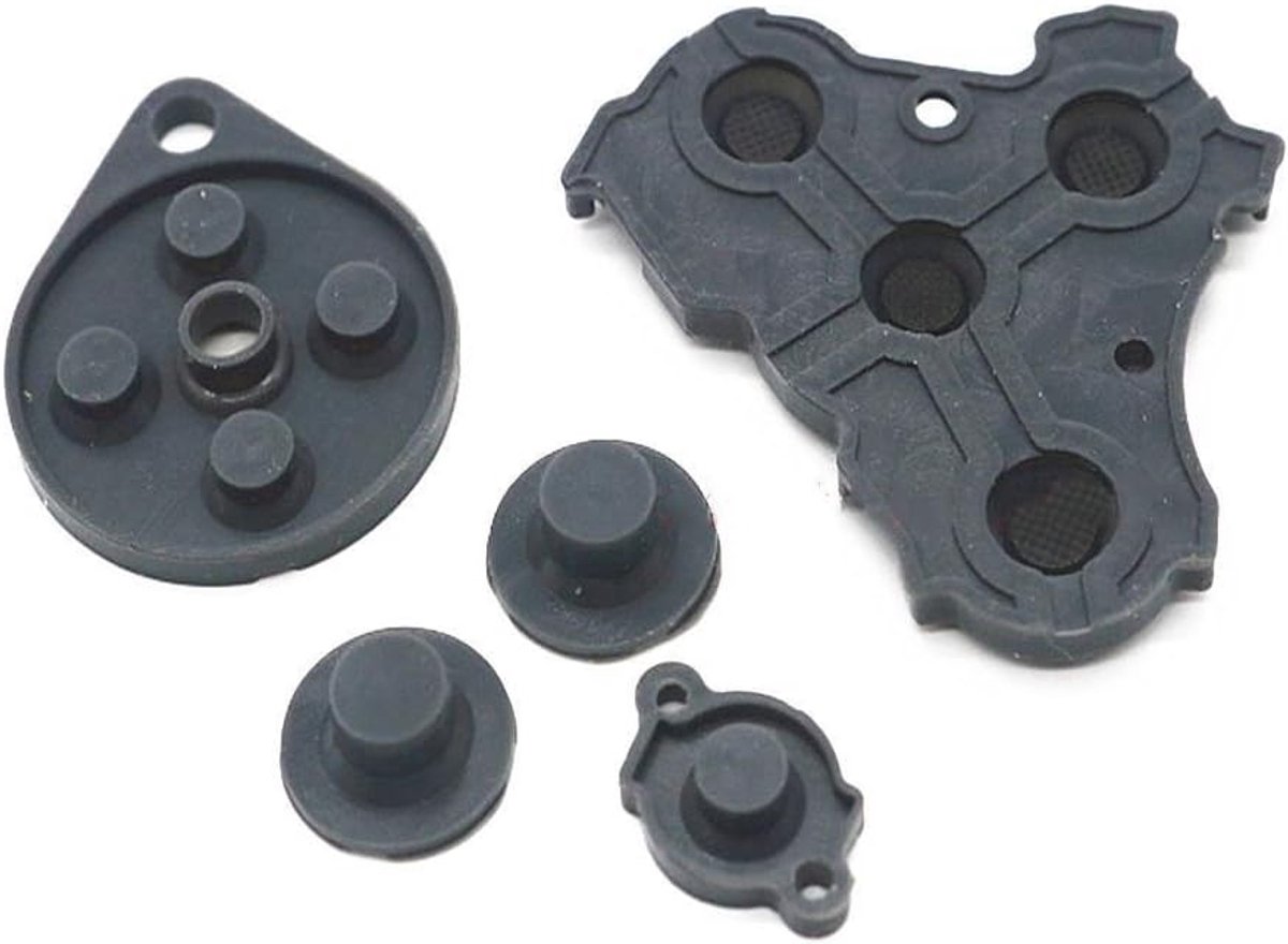 Silicone Conductive Rubber Pads For GameCube NGC Console Buttons Repair Replacement Part - ShopVlot