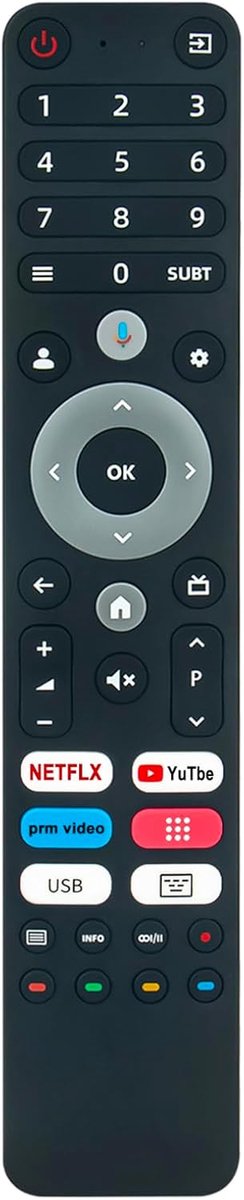 Remote control suitable for OK. QLED TVOTV 5023C, 50AU, 32H, 40GF - ShopVlot