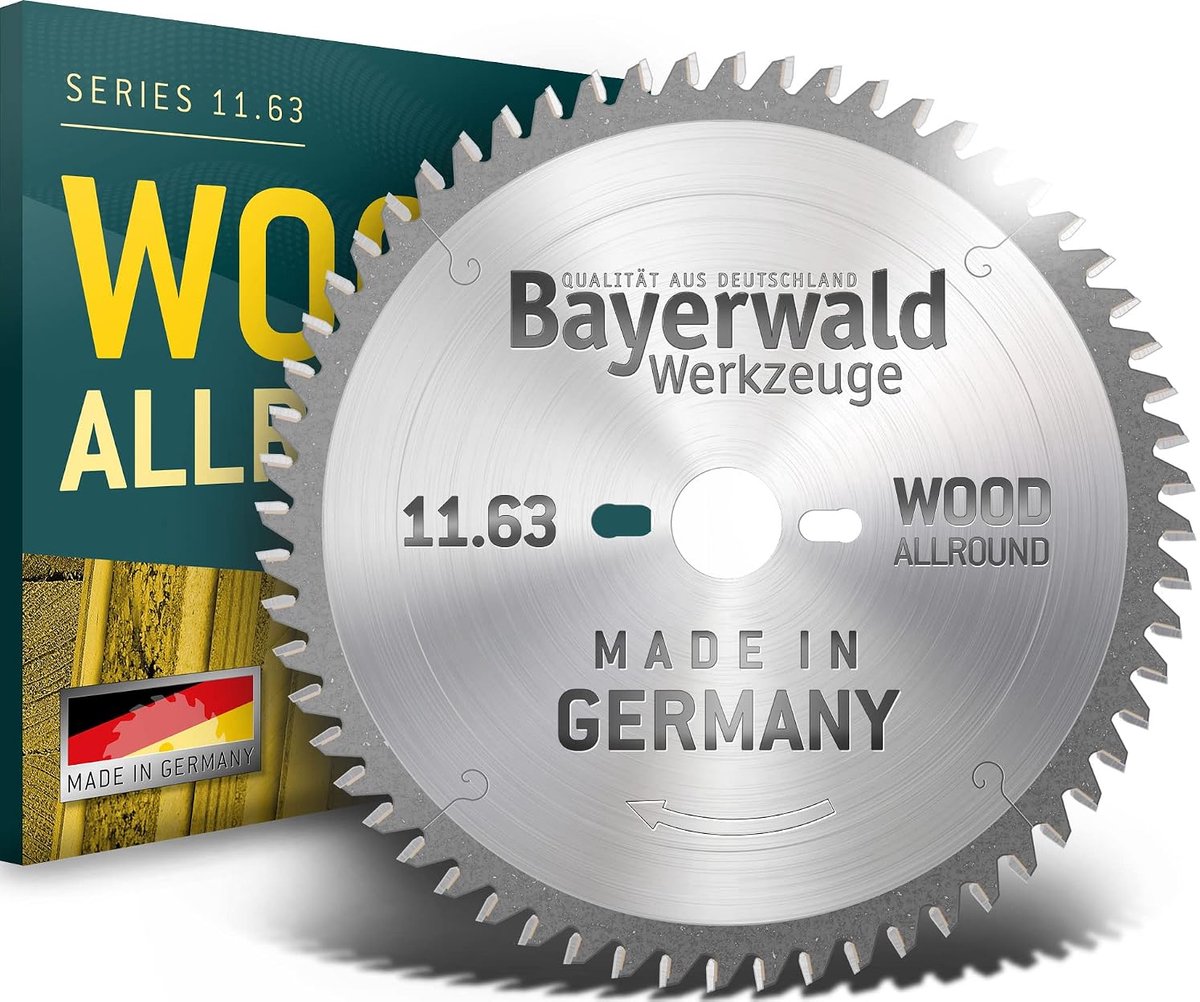 Cirkelzaagblad 254 mm - HM Houtbewerking - 48 Tanden Negatief - Geschikt voor Spaanplaat en Plexiglas - ShopVlot