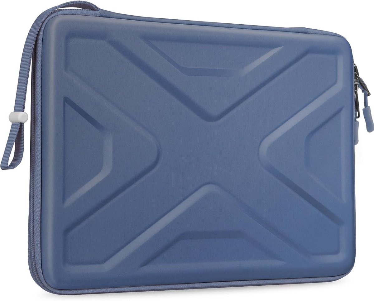 Laptophoes met harde schaal voor 33 cm MacBook Neo A18 Pro A3404 2026, 33 cm Nieuwe MacBook Air M5 M4 M3 M2 M1, 14 inch MacBook Pro M5 Pro/Max M4/M3/M2/M1 (Indigo)