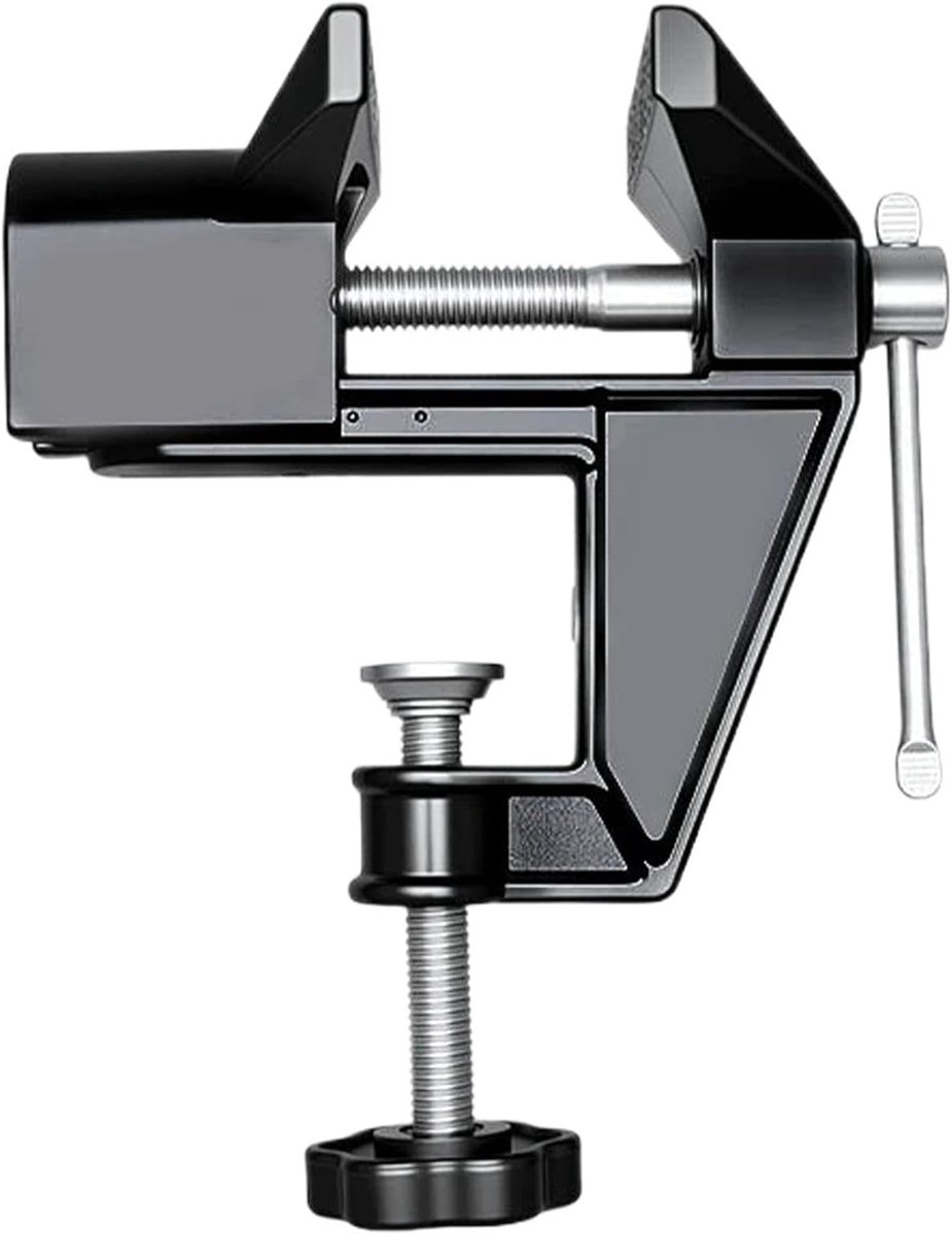 Bankschroef Multifunctionele Verstelbare Handwerk Reparatietool | Bankklem Mini voor Hobbyisten, Knutselaars, Kunstenaars, Professionals, Thuis Houtbewerken, Boren,