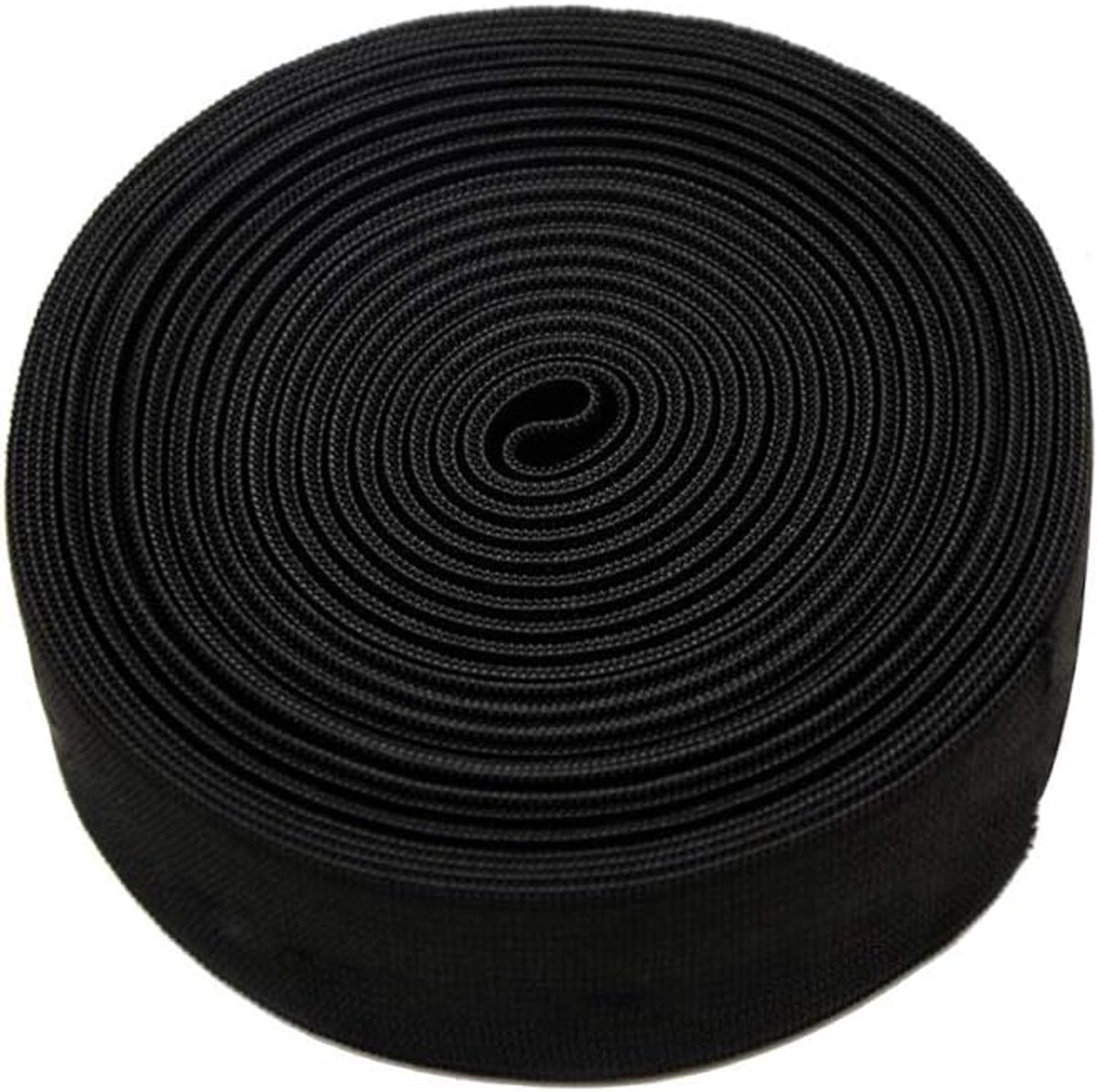 Elastische Band 1,2 inch - Zwart Polyester - Goede Elasticiteit - Ideaal voor Naaiprojecten - ShopVlot