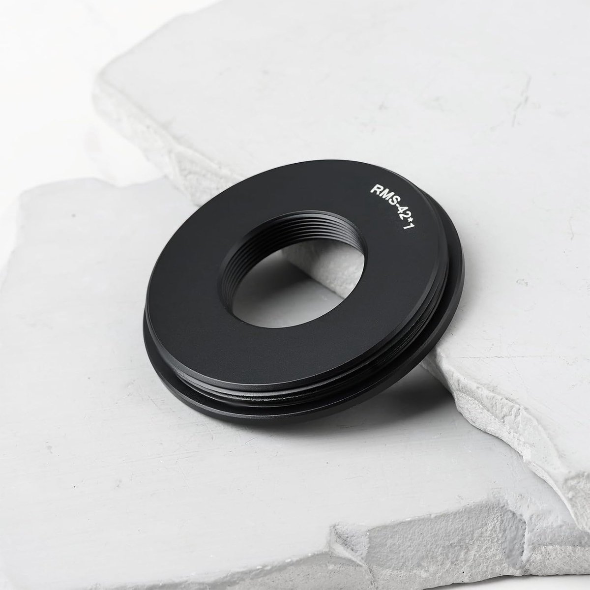 Adapter 20mm RMS naar M42x1.0mm - Aluminiumlegering - Lichtgewicht en duurzaam - Perfect voor microscoop en camera - ShopVlot