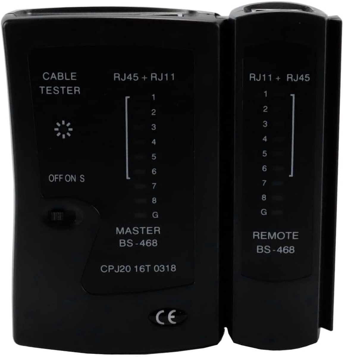 Netwerkkabeltester - RJ45 Ethernet - Compact ontwerp - Controleer netwerkaansluitingen - ShopVlot