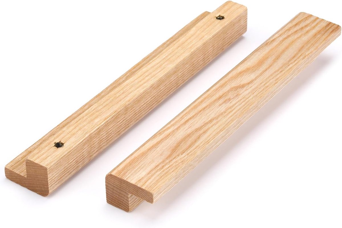 6 Stuks Massief houten kasthendels – 160 mm tussenafstand