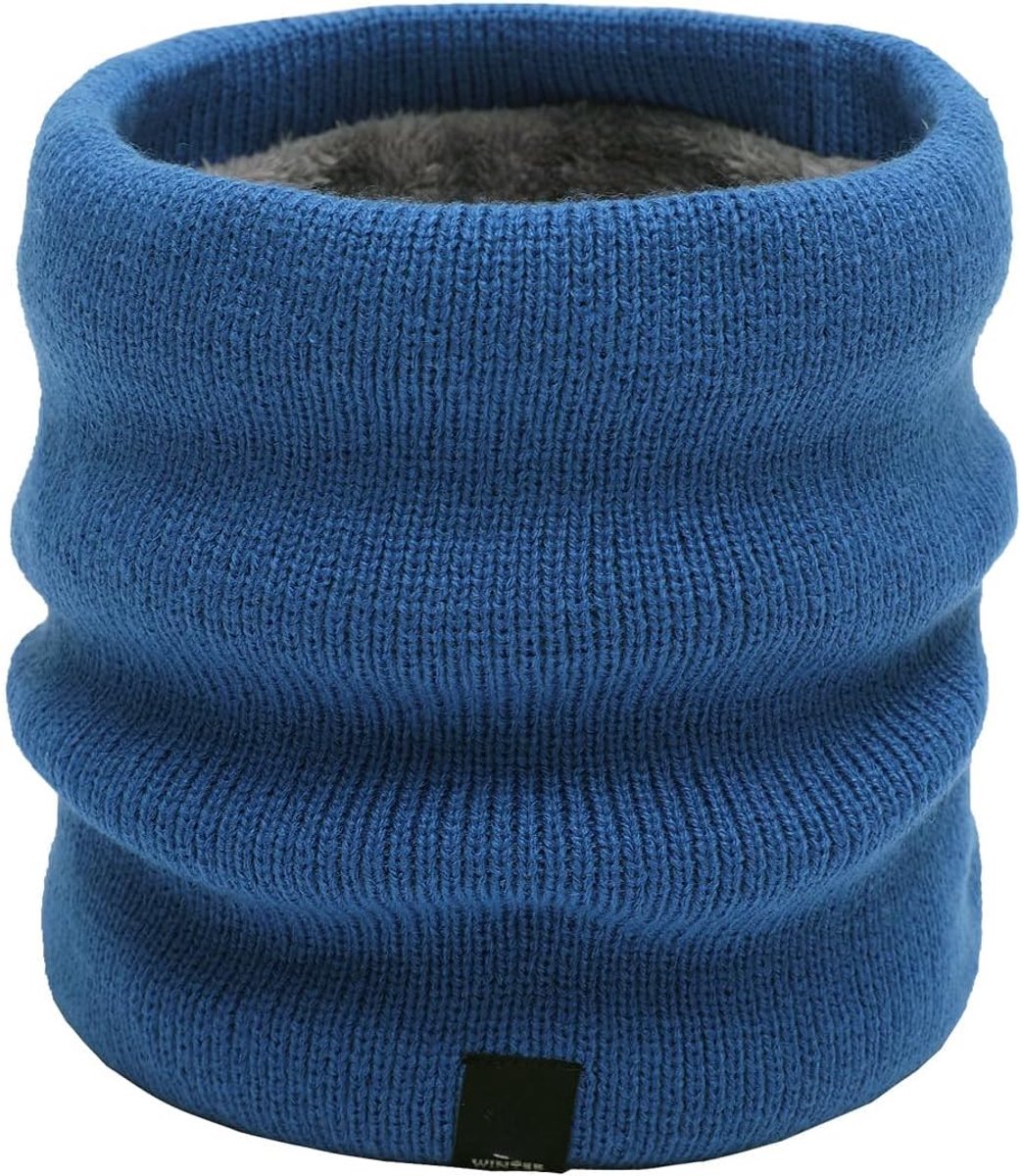 Dames Heren Halswarmer Fleece Nekwarmer Winddicht Sjaal Warme Sjaal Fleece Voering Winter Halsdoek Sport Leggings Masker Gebreide Sjaal voor Mannen Vrouwen Motorfiets Fiets