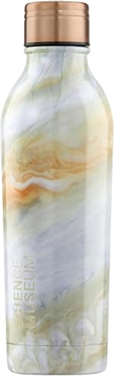OneBottle | RVS waterfles | Nebula 500 ml | Dubbelwandig & koper geïsoleerde waterfles, BPA-vrij, lek - proof fles voor warme en koude dranken