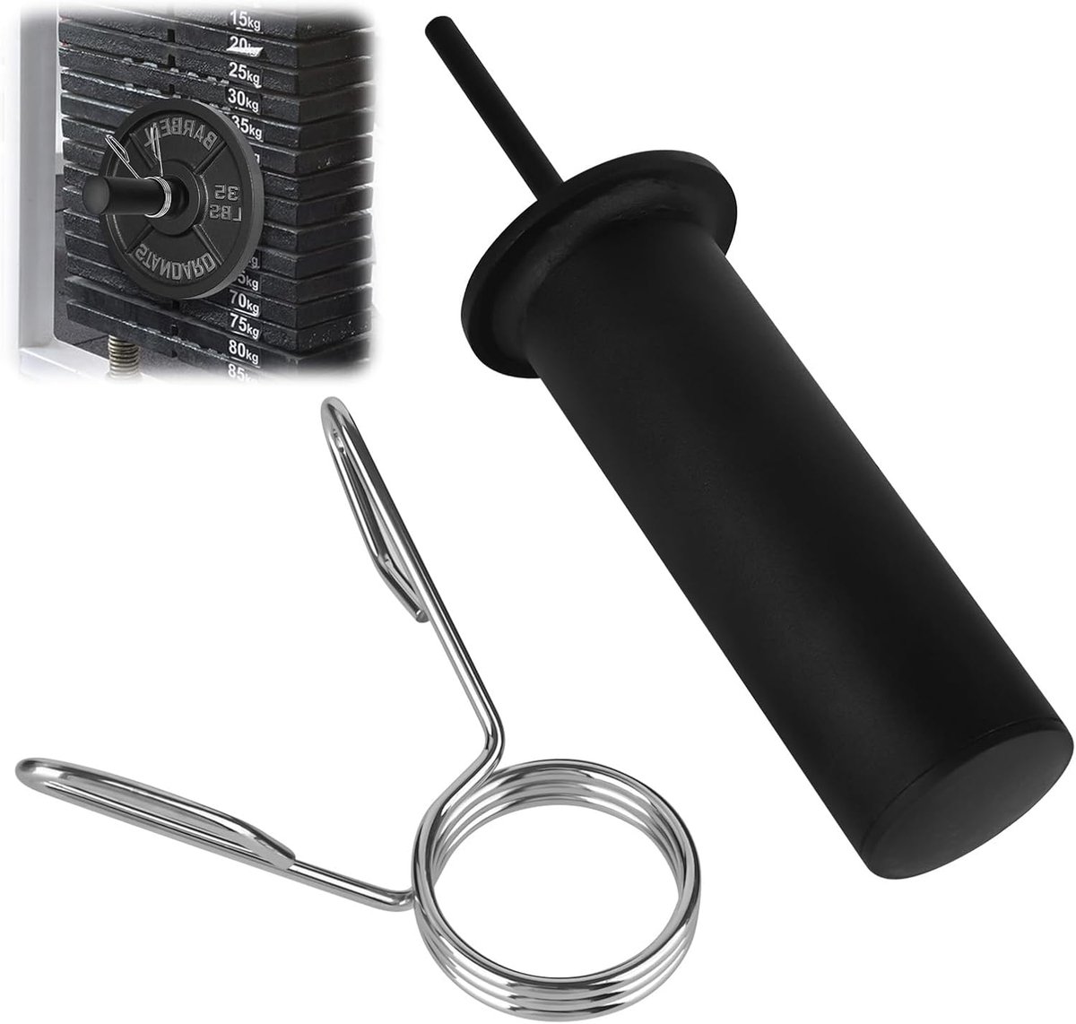 Pin Gewichtsvervanging voor Weight Stack, Diameter 8 mm, Lengte 110 mm, Laadgewichtpin voor Thuis Accessoires