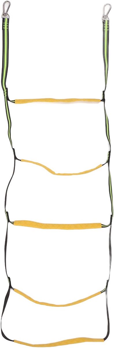 5 Stap Boot Touw Ladder, Boot Touw Ladder Uitbreiding, Assist Boot Vouwladder, Zwemladder voor Zeilboot, Kajak, Kanoën Thuis Schoonheidssalon Zwembad