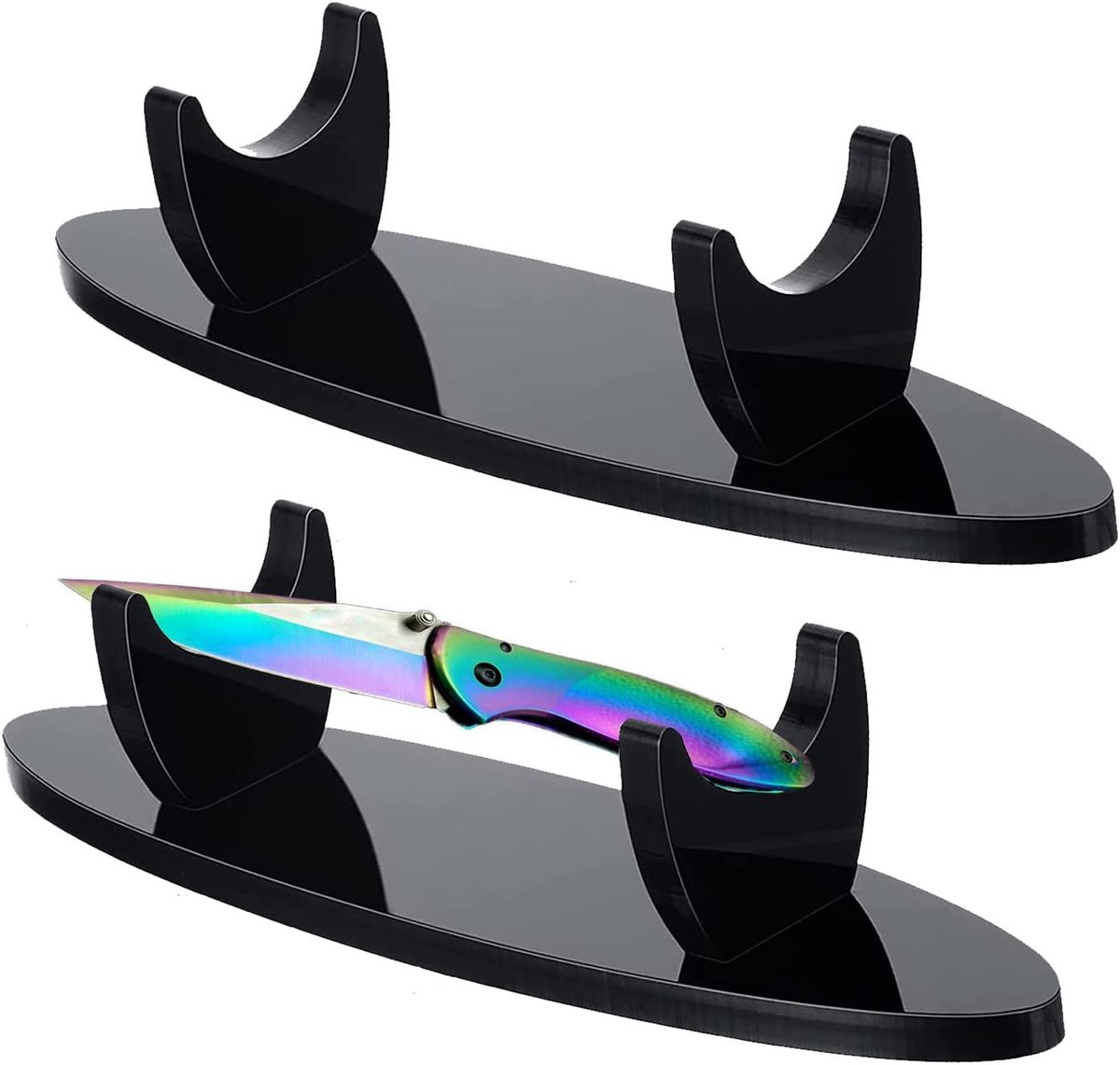 Display Stand, mes houder, collectible mes geval voor Toon kKnife op tafel