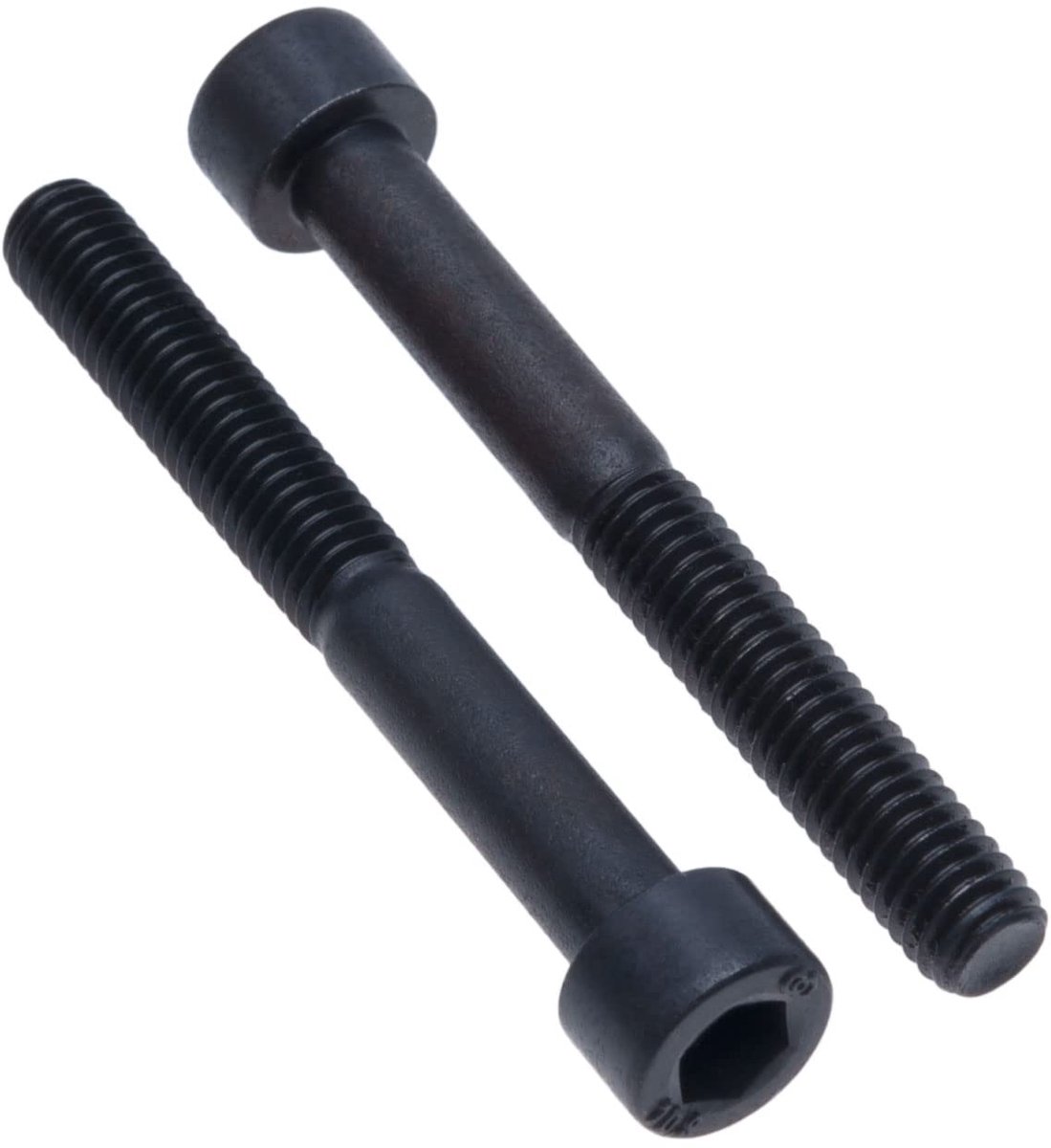 Hex Kopdopschroeven M10 (Pak van 5) Staalkwaliteit 10.9 Zeshoek Stopcontact Inbussleutel Schroef Bouten Draadbevestigingen Cilindrisch Gecertificeerde Standaard DIN912 Zwart (10mm x 70mm)