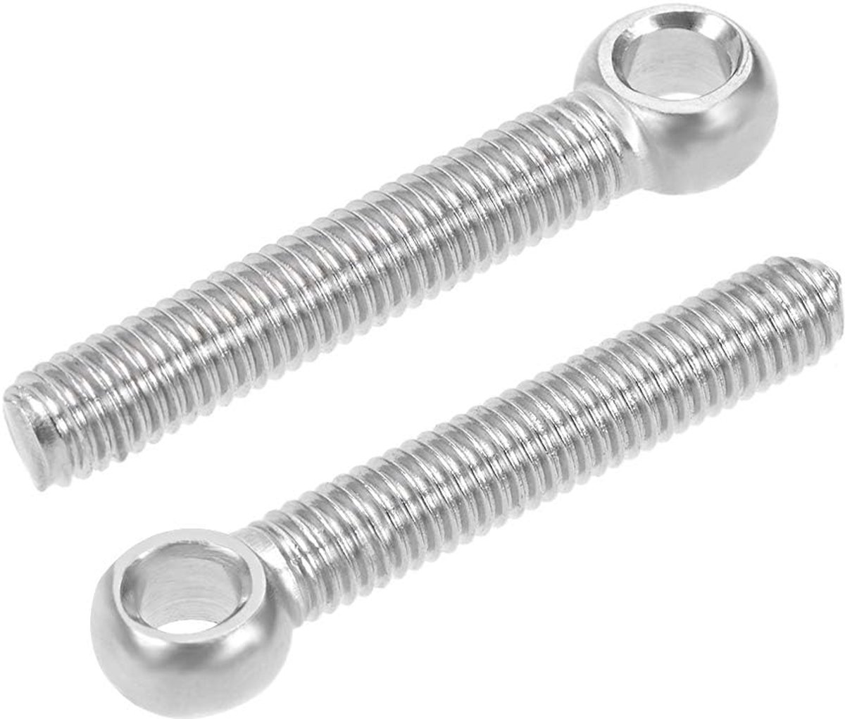 sourcing map 4 stuks M5 x 35mm 304 roestvrij staal machine schouder linkeroog bouten Rigg M5x30mm-10pcs