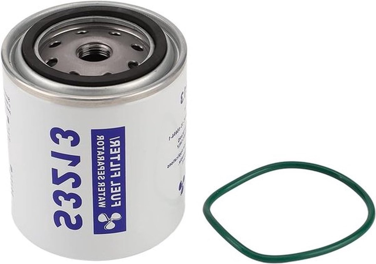S3213 Brandstoffilter met afdichtingen, N Vervangende brandstofwaterafscheider, Brandstofwaterafscheiderfilter Corrosiebestendig roestvrij staal Vervangende brandstofwaterafscheider S3213 voor motoren