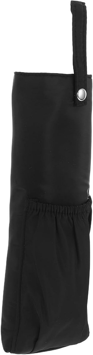 Krultang Opbergzak - Haarstyling Organizer - Veilig Opbergen - Hittebestendig Waterdicht - 30 x 12.5 cm - Zwart