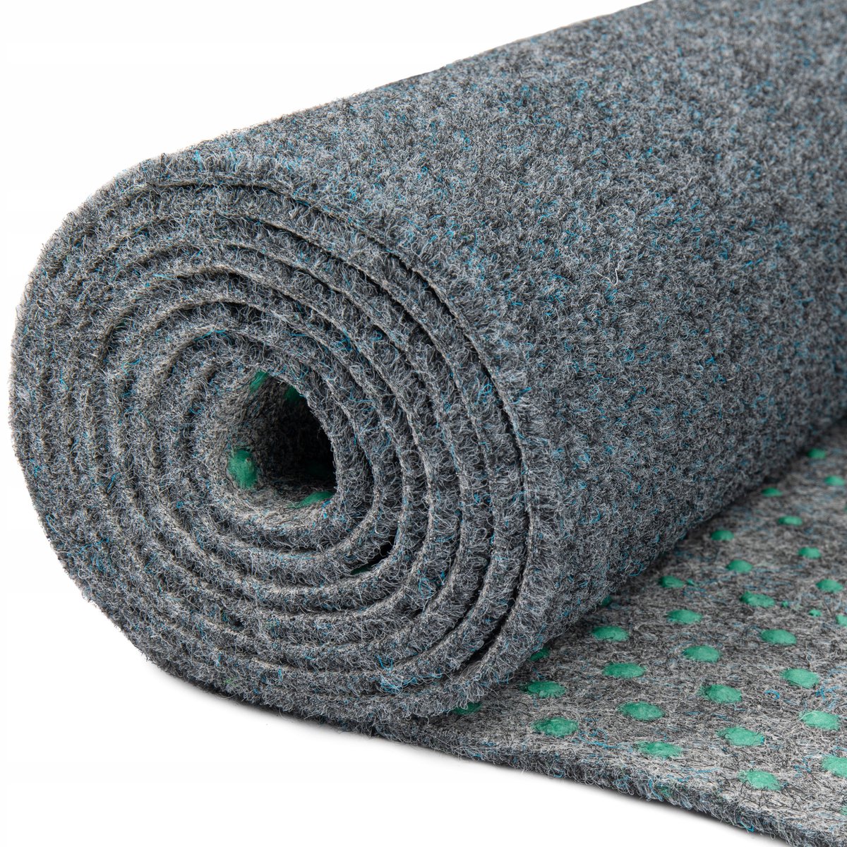 Merkloos Merkloze Grijze Kunstgras Mat - 4m Breed, Ideaal voor Tuin & Balkon