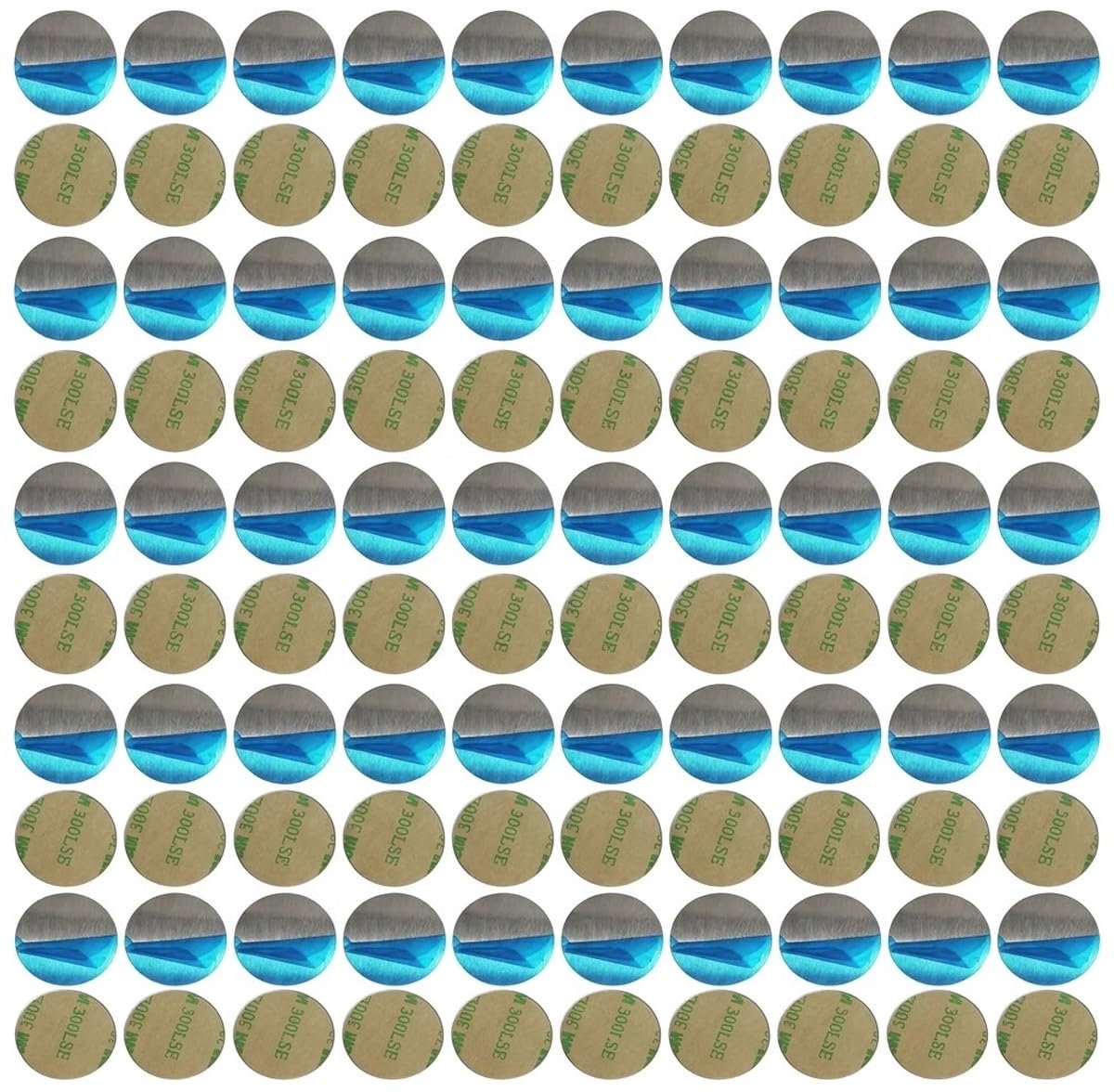 Magnetische platen 20 mm rond - zelfklevend met 3M-lijm - sterke grip - ideaal voor telefoonhouder - ShopVlot