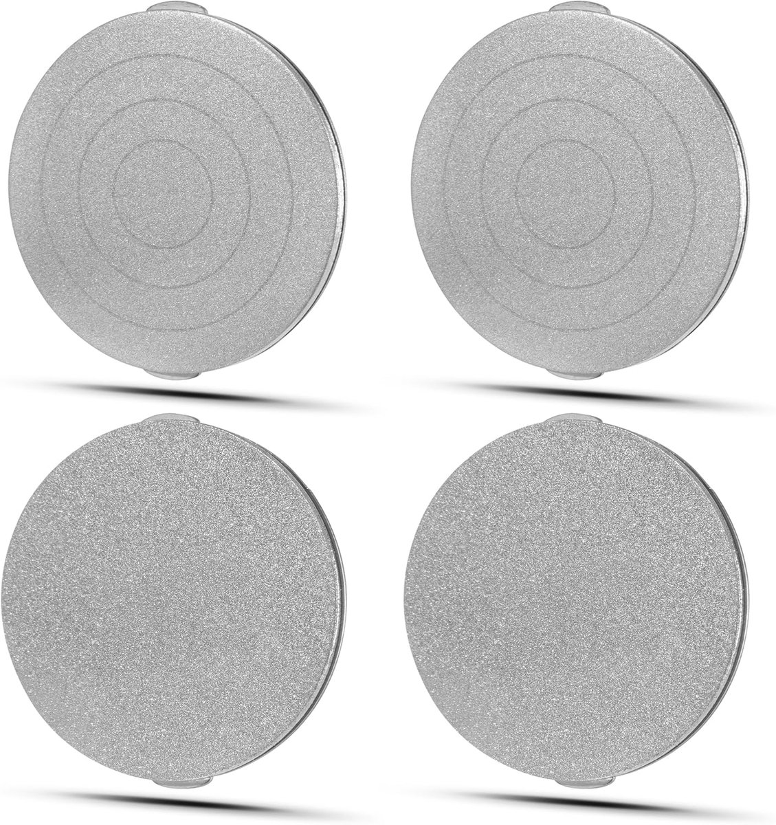 Vervangingsschijven voor messenslijper - 4 stuks - diamant-schijven #400 en #1000 - makkelijker messen slijpen - ShopVlot
