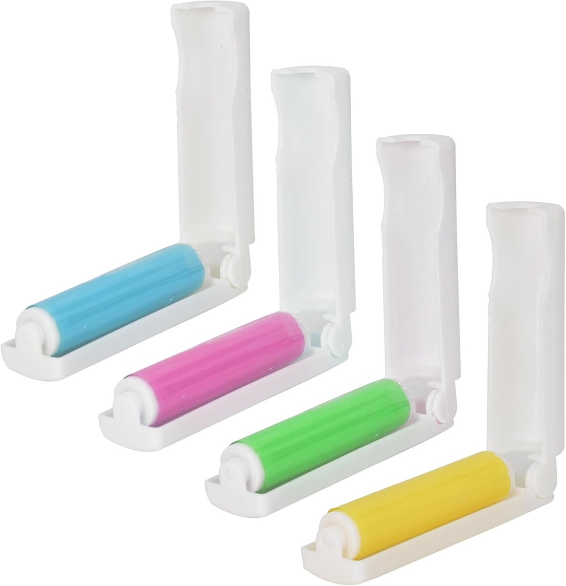 Lintroller 4-pack - Vouwbaar - Herbruikbaar en zelfklevend - Ideaal voor meubels en kleding - SnelShoppen