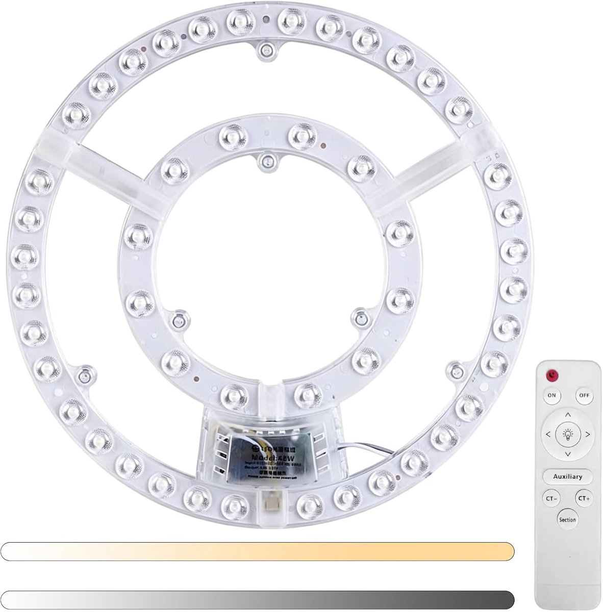 LED Module 48 W - Dimbare 3-kleurige Lichtmodule - Ultra-dun Ontwerp - Ideaal voor Moderne Ruimtes - SnelShoppen