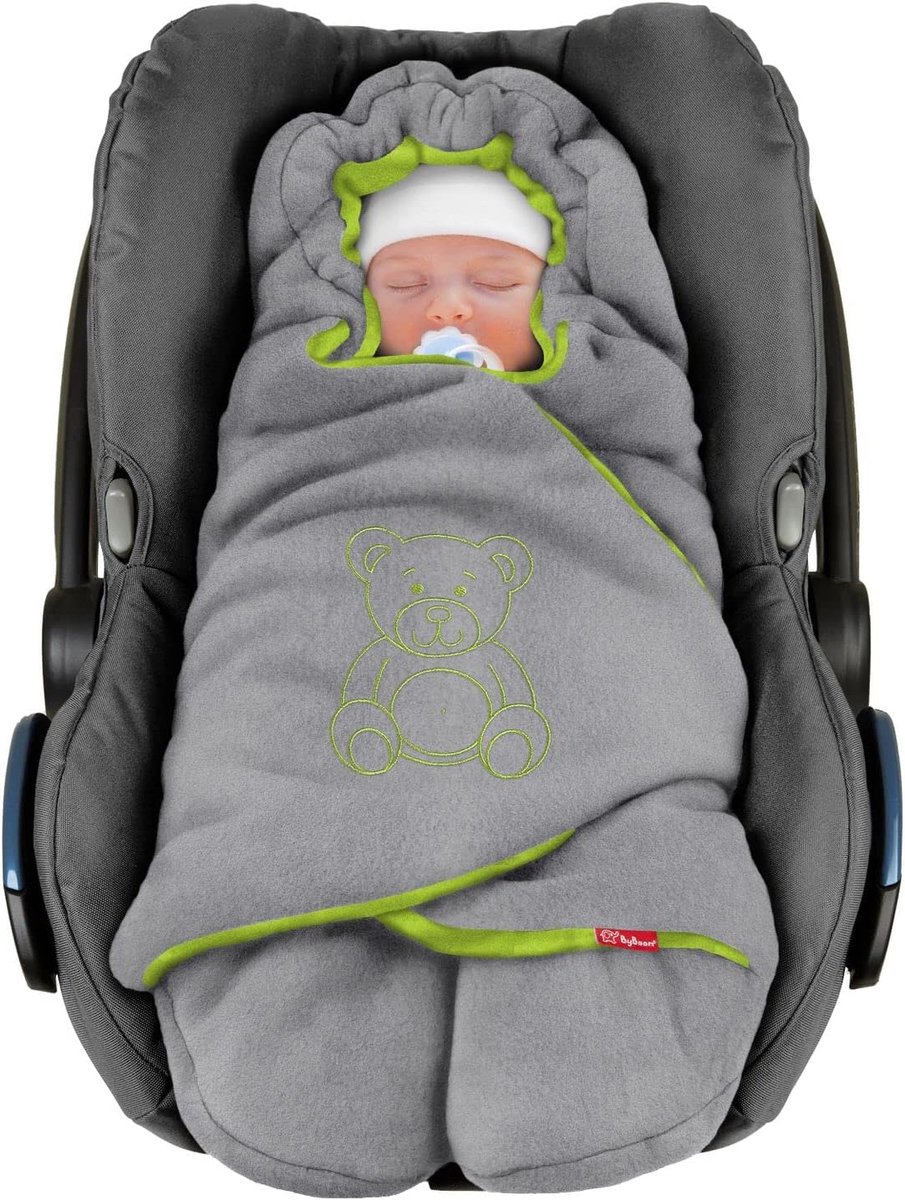 Babydeken voor autostoel - Universele winterdeken - Knuffelzachte voetenzak - Perfect voor koude dagen - SnelShoppen