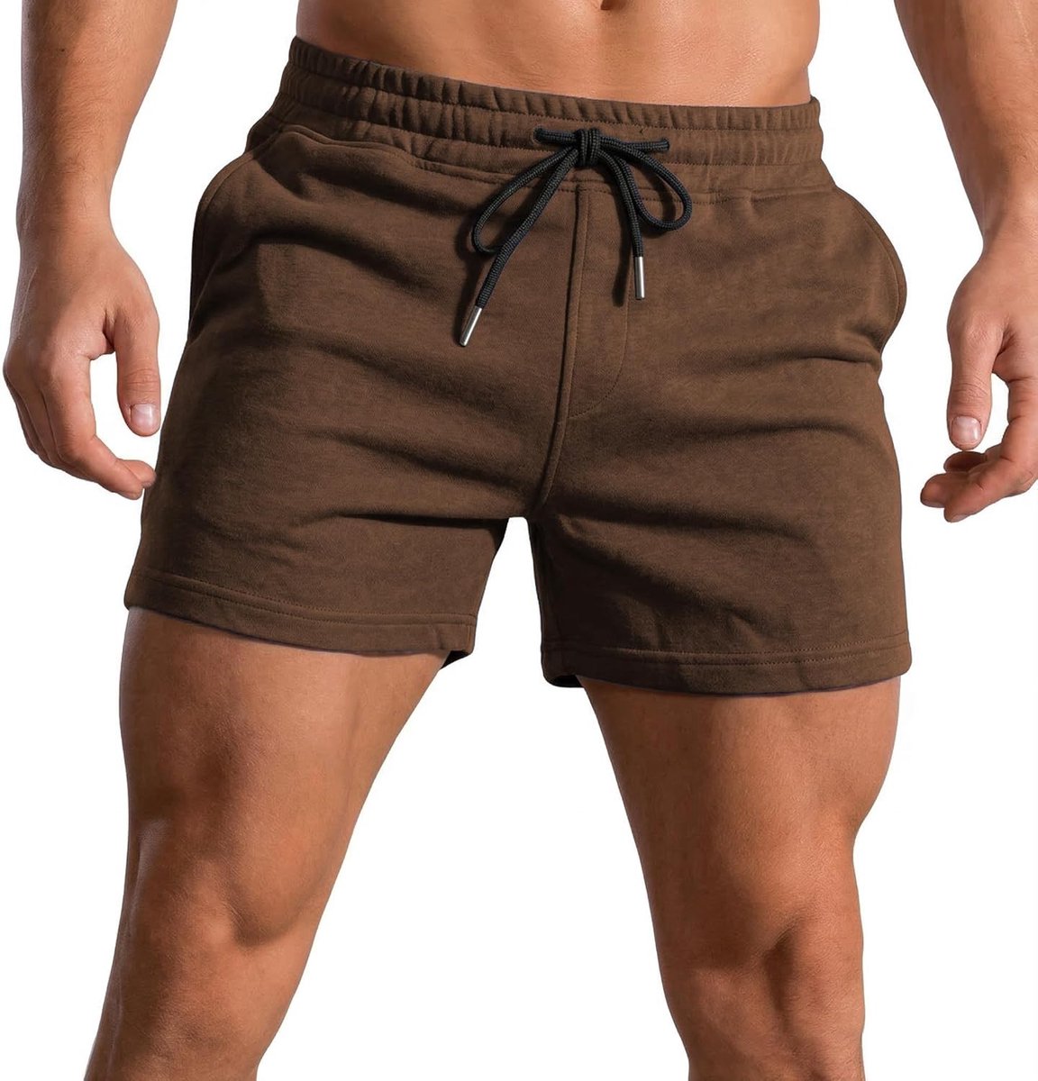 Hardloopshorts 3 Inch - Ademend Katoen - Voor Fitness en Bodybuilding - SnelDroog Comfort - SnelShoppen