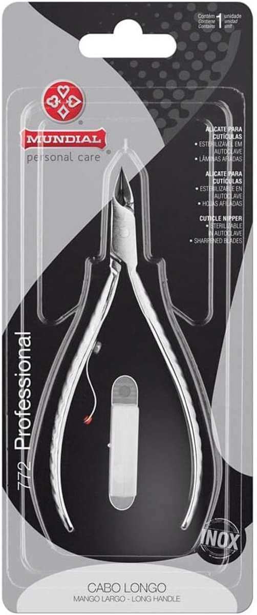 Nagelknipper voor het verwijderen van cuticles - professionele uitvoering - 100% roestvrij staal - SnelShoppen