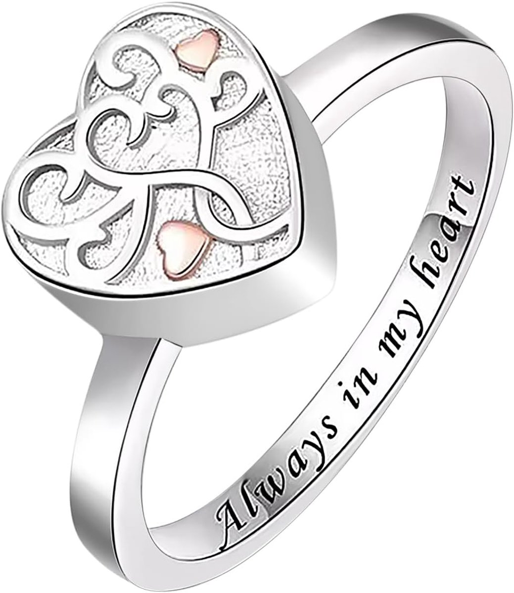 Urn Ring voor As - Celtic Knot - Herinneringsjuweel - Altijd in mijn Hart - ShopVlot