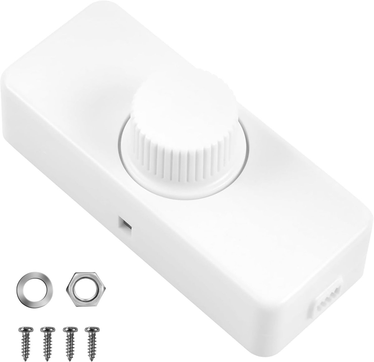 LED dimmer 3 – 100 W - zwart/wit - voor dimbare lampen - eenvoudig licht aanpassen - ShopVlot