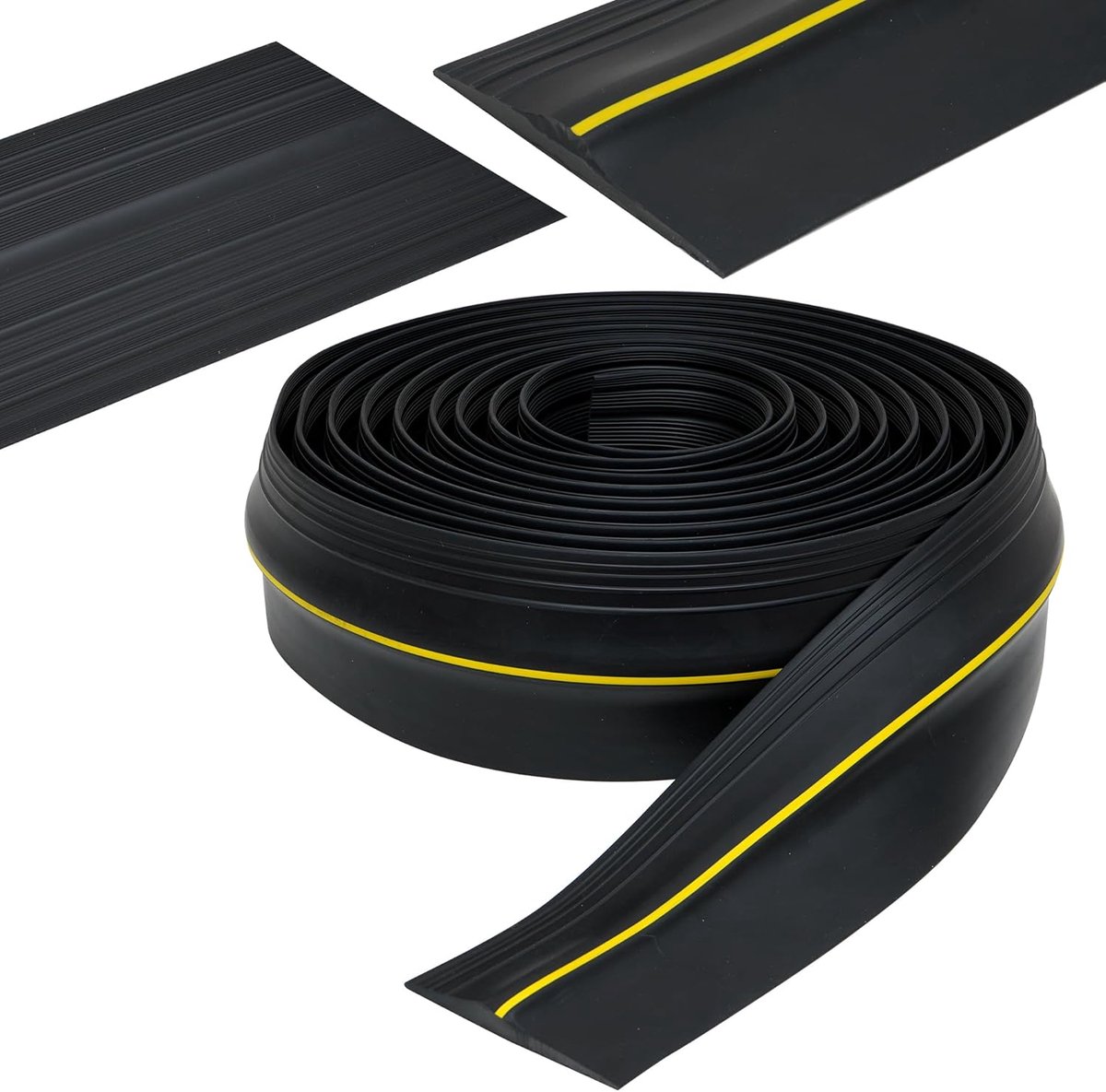Garage Deur Seal 6 Meter - Universele Drempel Seal - Rubber Lip Vloerseal - Weerbestendig DIY Sealing - ShopVlot