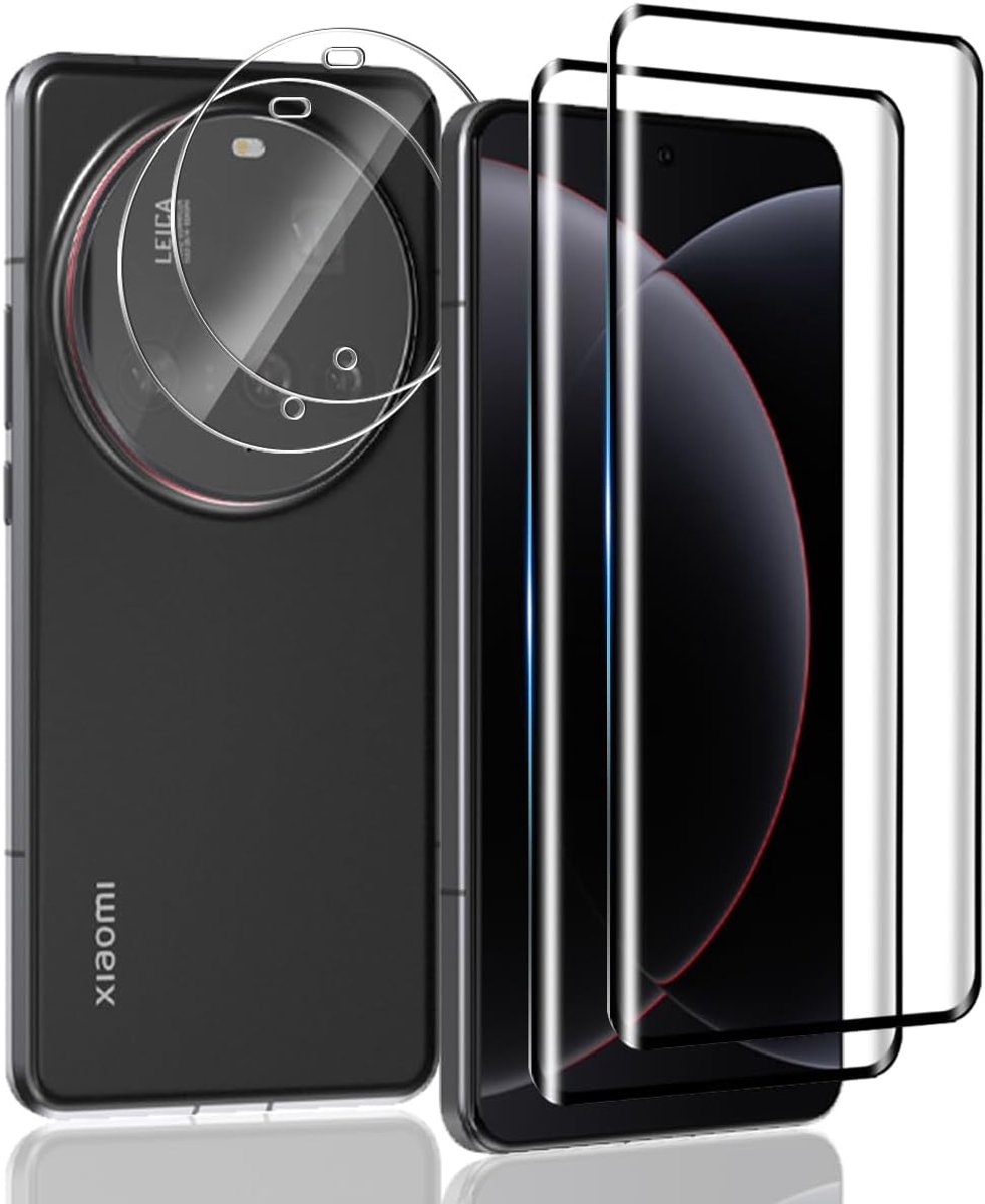 Beschermfolie voor Xiaomi 15 Ultra - Pantserglas en camerabescherming - 9H hardheid - Anti-kras en helder display - ShopVlot