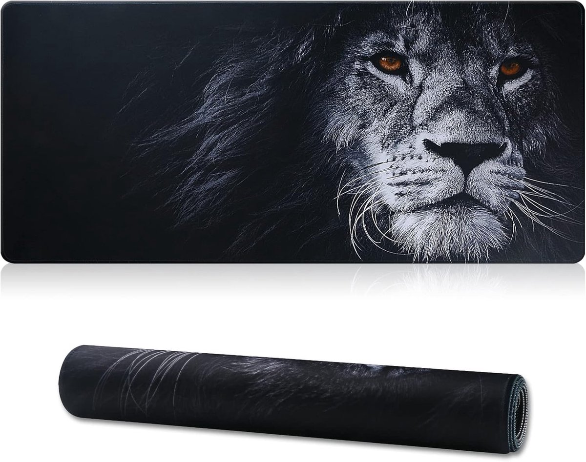 Gaming Muismat Groot 70x30cm - Geweven Randen - Antislip Natuurrubber - Perfect voor Gamer - ShopVlot