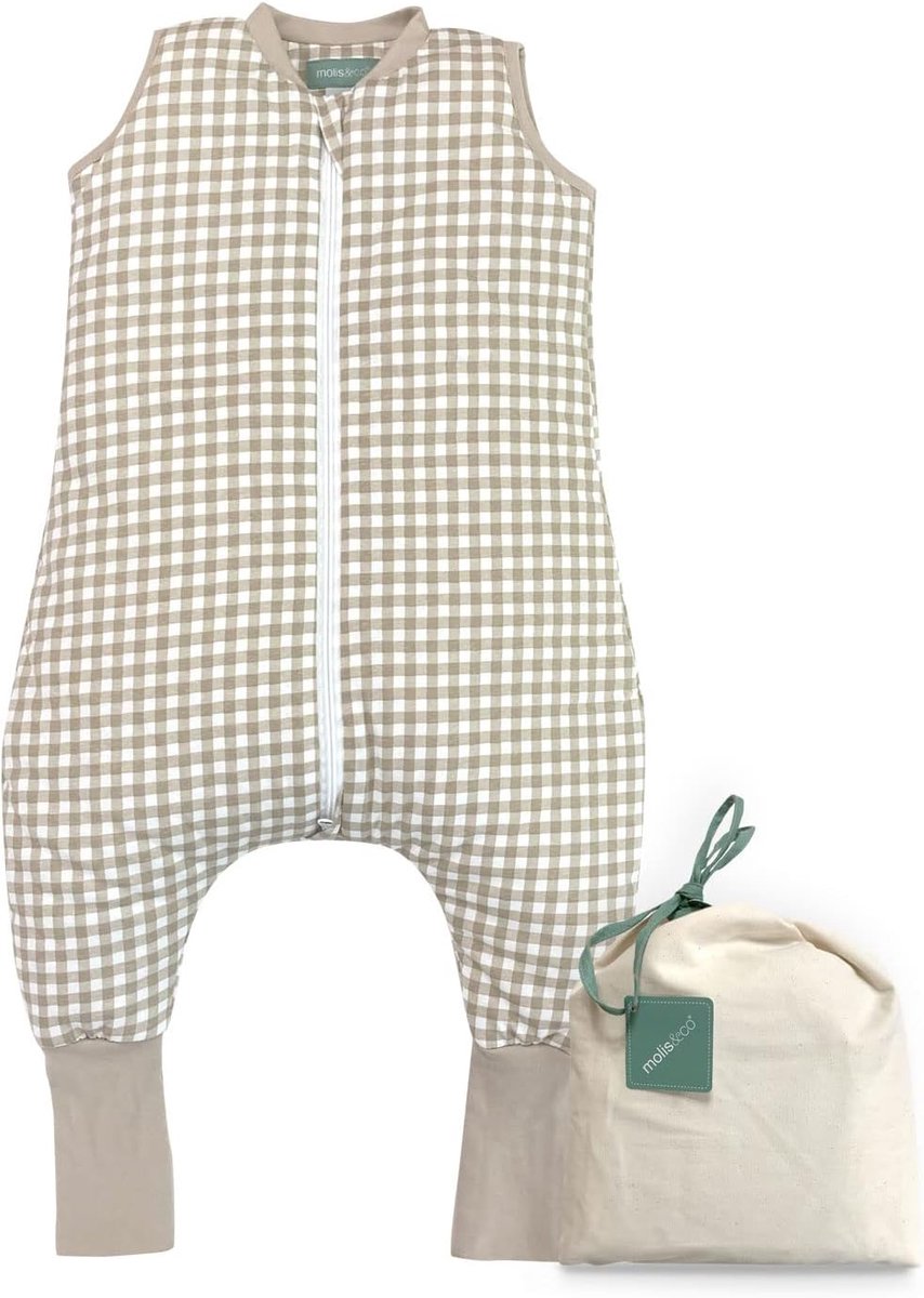 Babyslaapzak met Voeten 100 cm - 2.5 Tog - 100% Katoen - Ideaal voor Winter - SnelShoppen