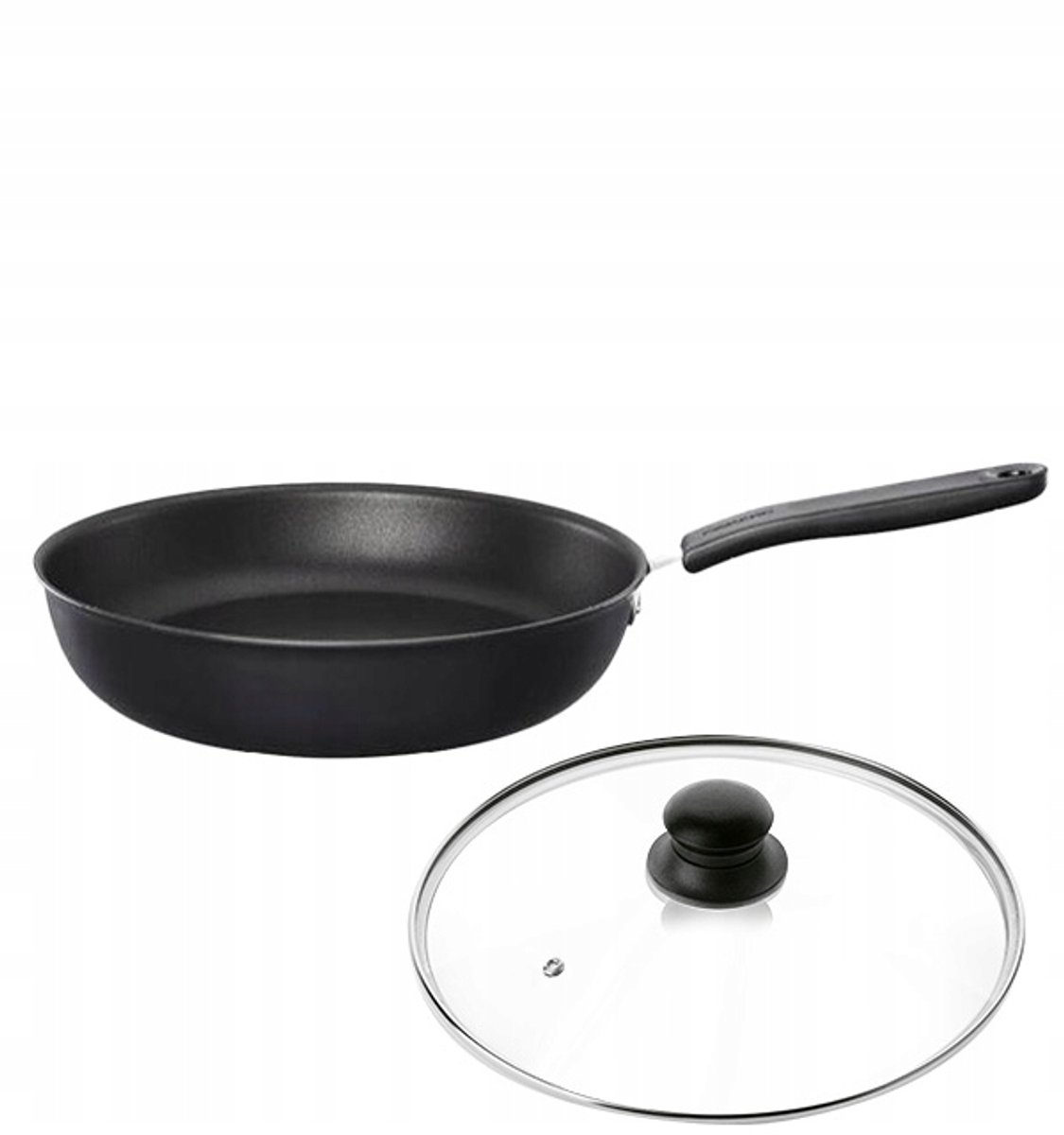 Fiskars Kitch'n Koekenpan 28cm met Antiaanbaklaag & Deksel