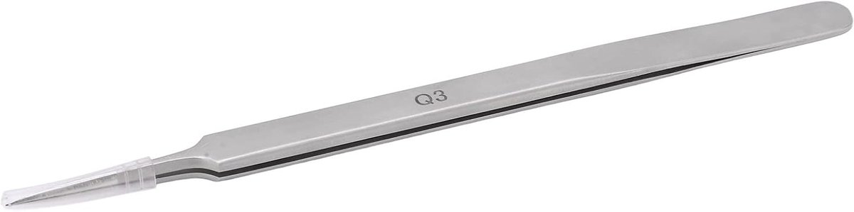 Pincet Superfijne Puntige Ambachtelijke Pincet Microscoop Vingerafdrukpincet Anti-magnetisch voor Onderhoud van Vingerafdrukvliegdraad met 0,01 Mm Draadklemming