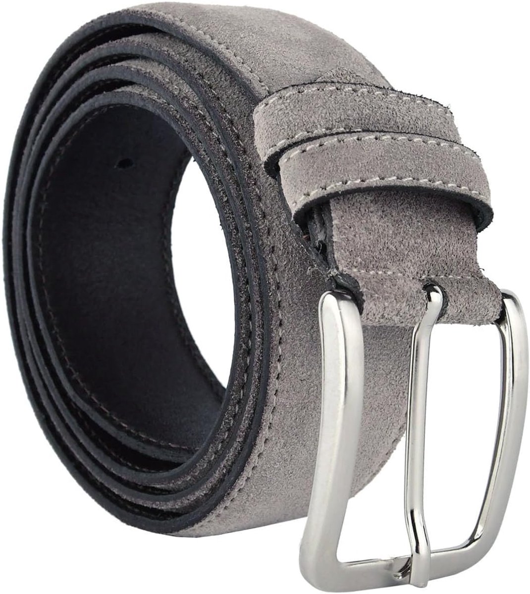 riem voor dames en heren, echt leer, made in Italy, inkortbaar