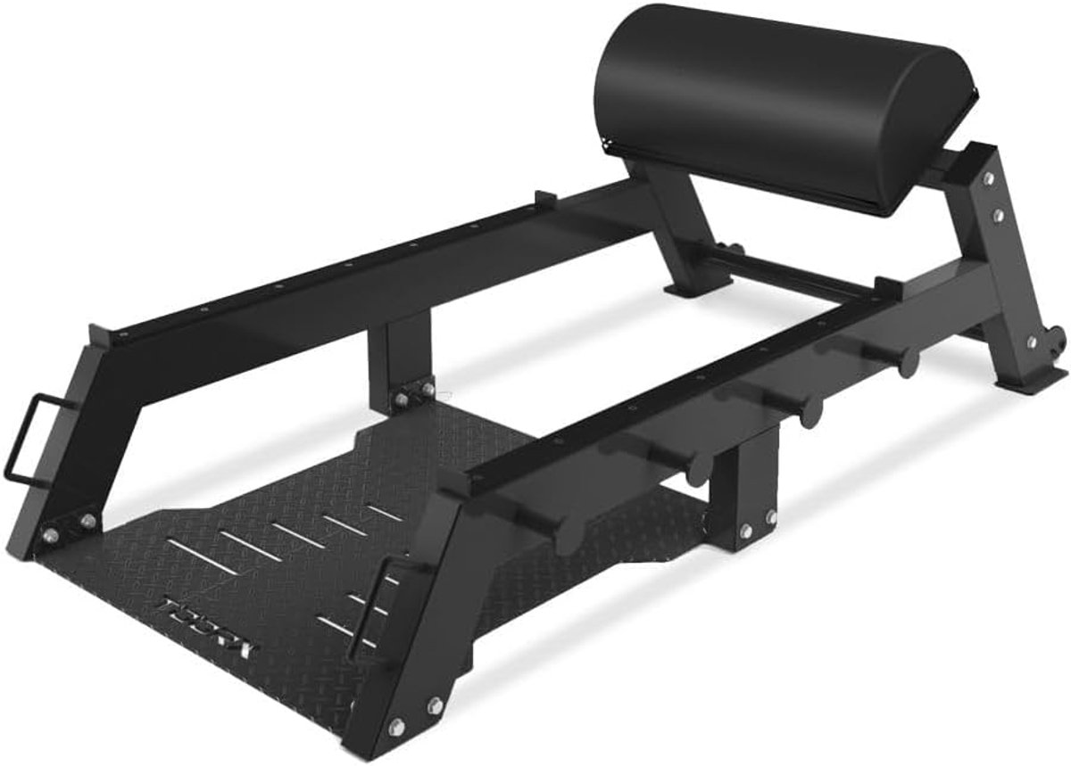 Hip Thrust Bank Professional - Zwart - Robuuste constructie - Ideaal voor krachttraining - SnelShoppen